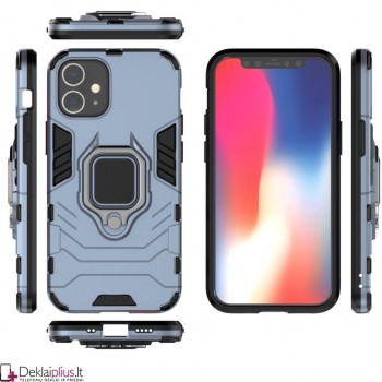 Sustiprintas dėklas 4in1 - mėlynas (Apple Iphone 12 Mini) Sustiprintas dėklas 4in1 - mėlynas (Apple Iphone 12 Mini)